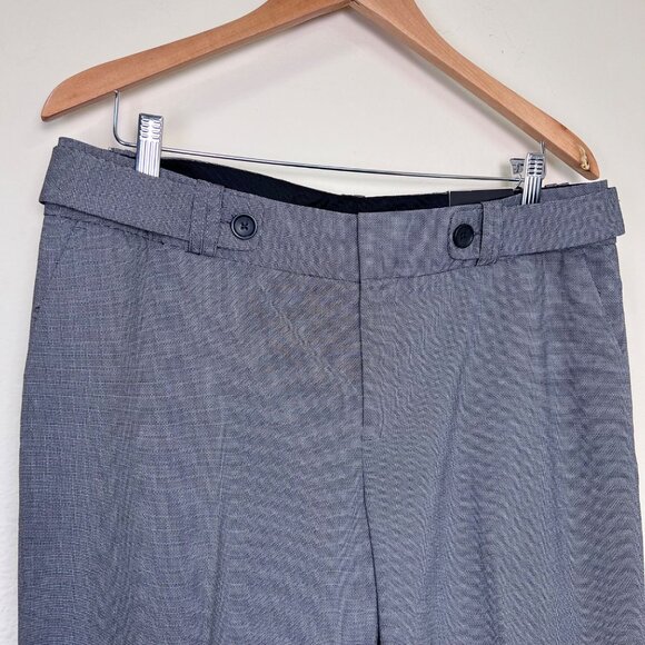 BANANA REPUBLIC Women's Jackson Fit Curvy Gray Trousers Dress Pants Size 12 NEW - Picture 3 of 13
